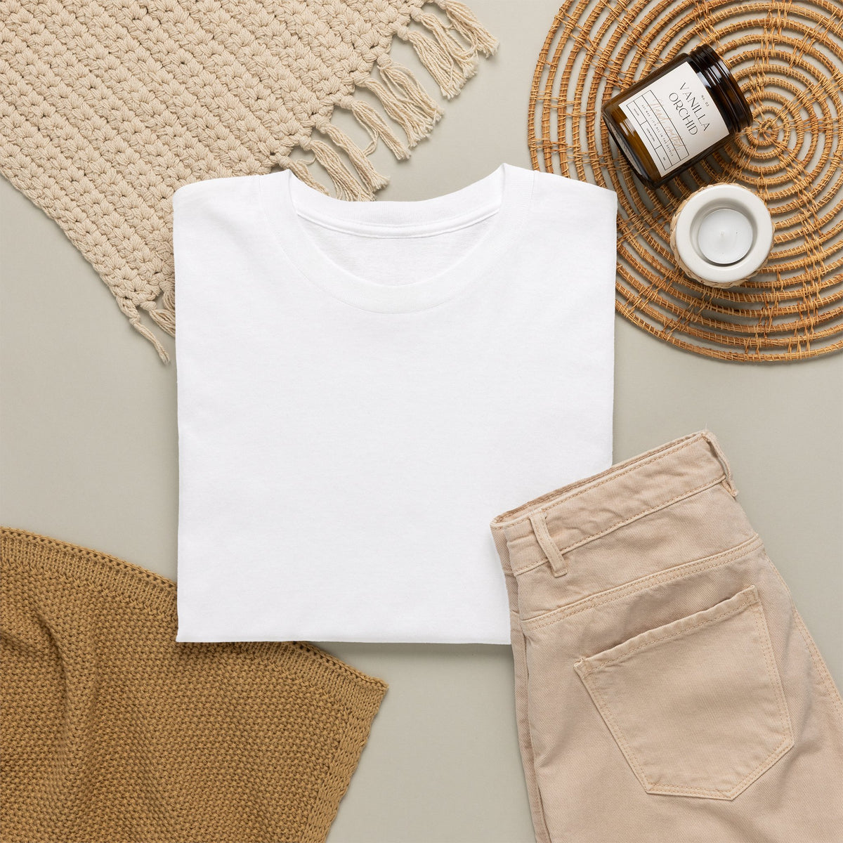 T-Shirt — “Print it your way” Minimalist Back-Text Tee