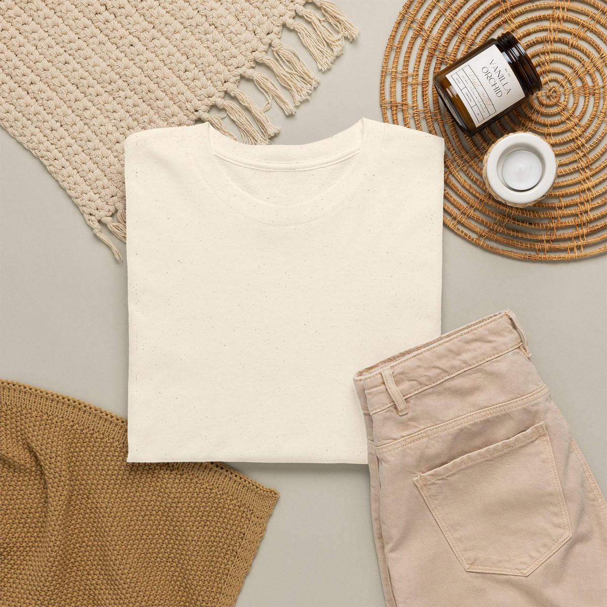 T-Shirt — “Print it your way” Minimalist Back-Text Tee