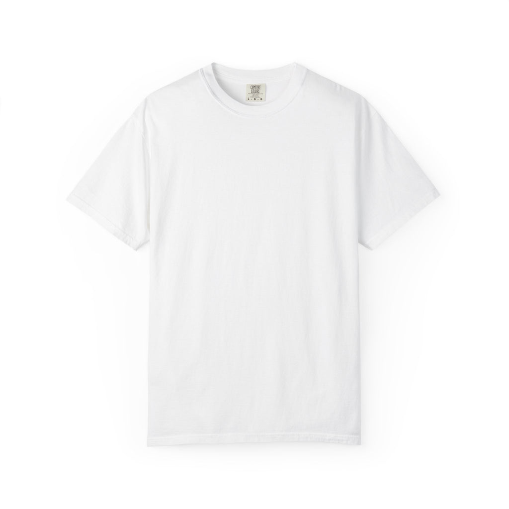 Custom “Print It Your Way” Garment-Dyed T-Shirt — Personalized White Tee