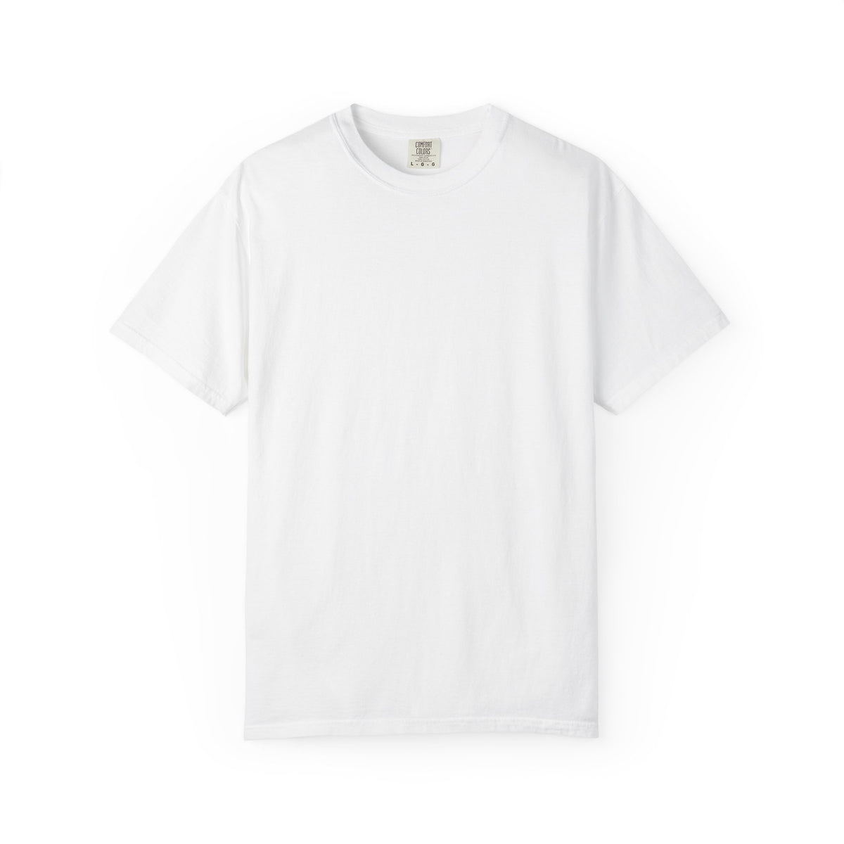 Custom “Print It Your Way” Garment-Dyed T-Shirt — Personalized White Tee