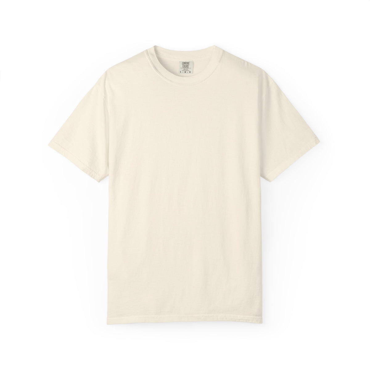 Custom “Print It Your Way” Garment-Dyed T-Shirt — Personalized White Tee